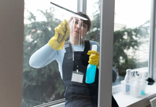 Nettoyage de vitres intérieures et extérieures à Saint-Julien-d'Intres